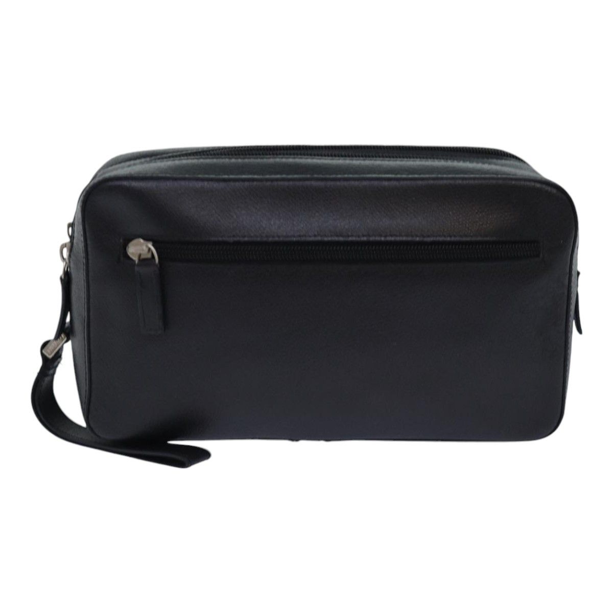 Versace Black Leather Clutch Bag (Pre-Owned) Size ONE SIZE - 12 Thumbnail