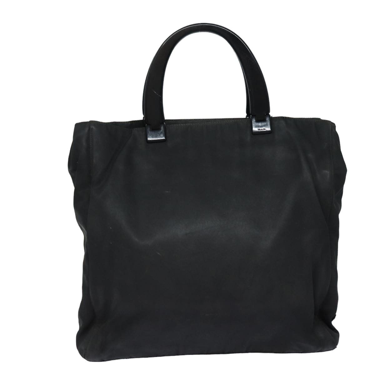 Prada Tessuto Black Synthetic Handbag (Pre-Owned) Size ONE SIZE - 2 Thumbnail