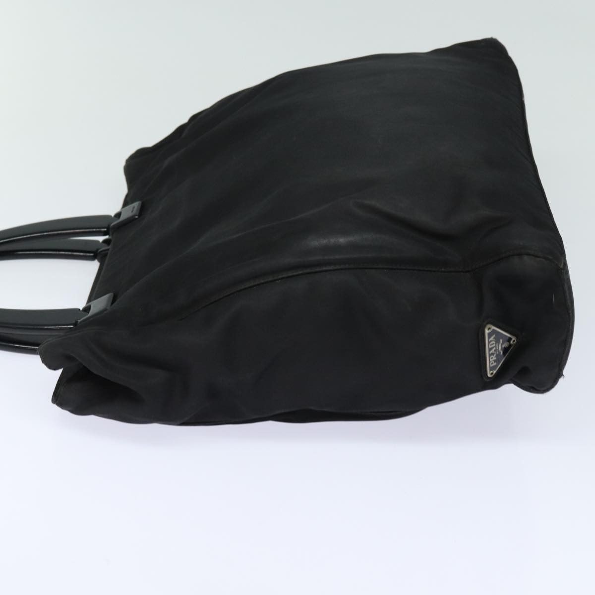 Prada Tessuto Black Synthetic Handbag (Pre-Owned) Size ONE SIZE - 11 Thumbnail