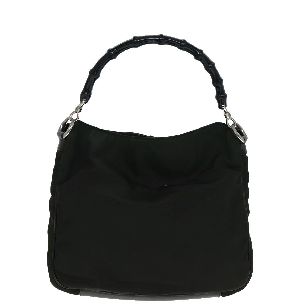 Gucci Bamboo Khaki Synthetic Handbag (Pre-Owned) Size ONE SIZE - 2 Thumbnail