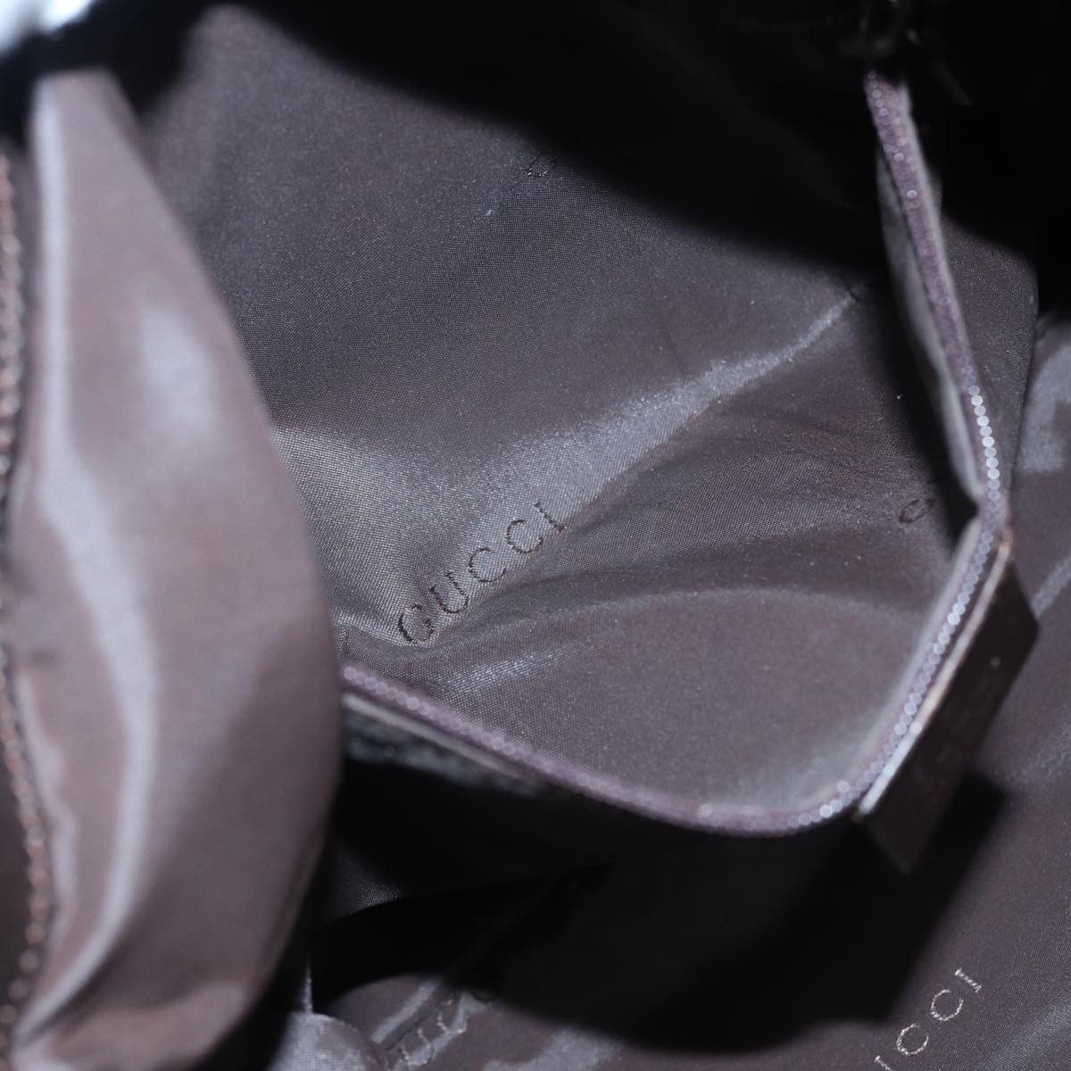 Gucci Bamboo Khaki Synthetic Handbag (Pre-Owned) Size ONE SIZE - 15 Thumbnail
