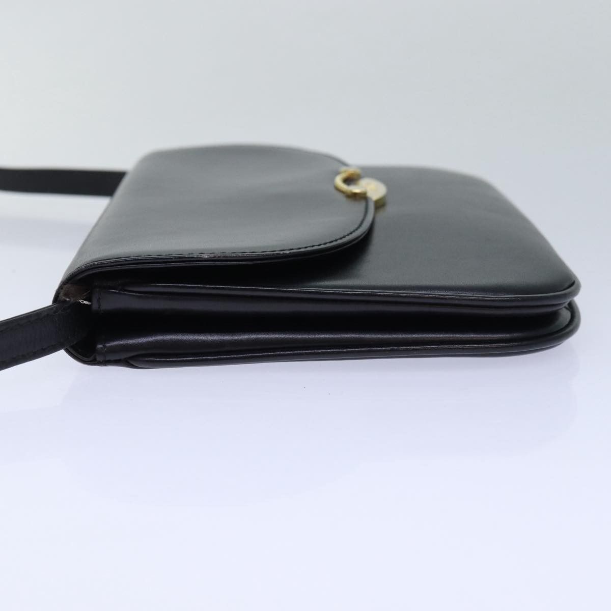 Bally Black Leather Shoulder Bag (Pre-Owned) Size ONE SIZE - 10 Thumbnail