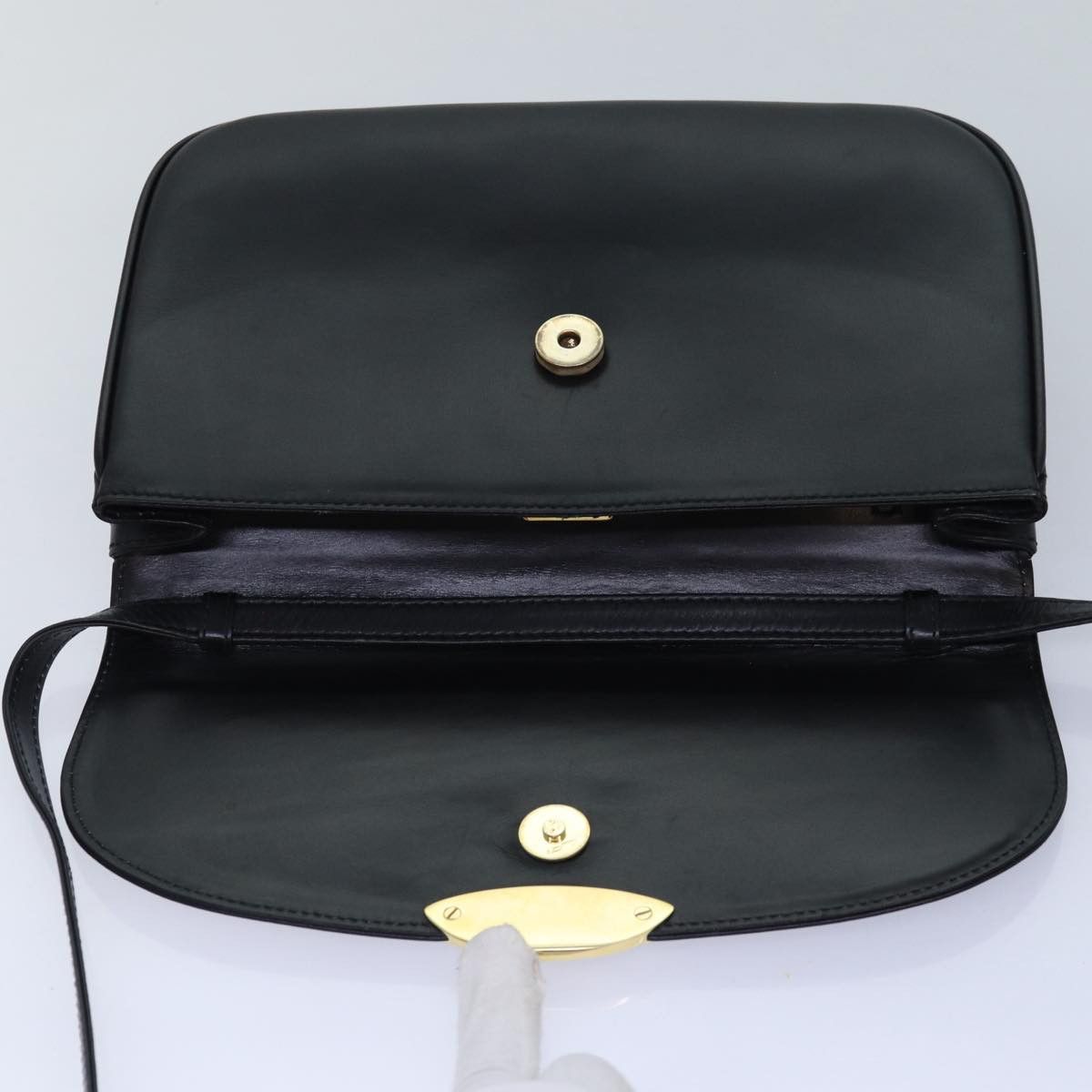 Bally Black Leather Shoulder Bag (Pre-Owned) Size ONE SIZE - 19 Thumbnail