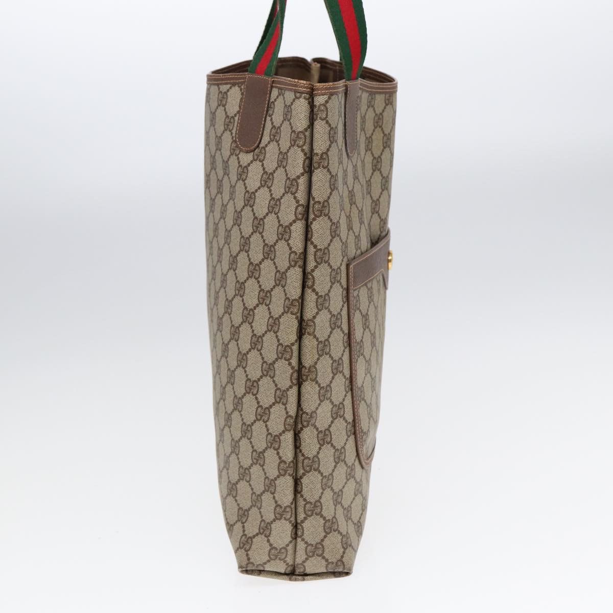 Gucci Ophidia Beige Canvas Tote Bag (Pre-Owned) Size ONE SIZE - 4 Thumbnail