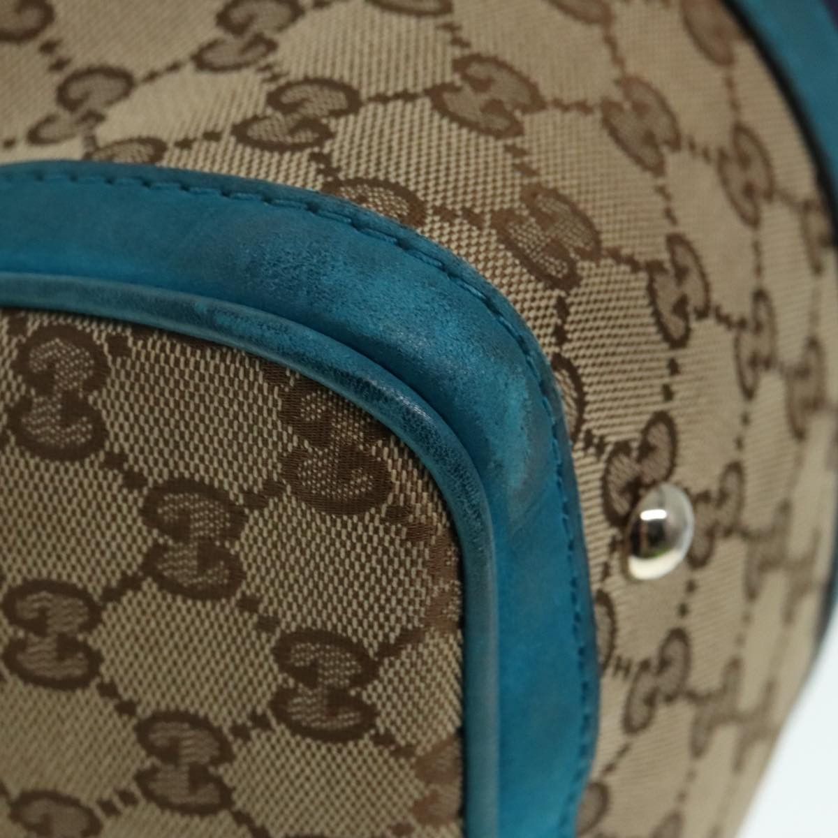 Gucci Web Beige Canvas Travel Bag (Pre-Owned) Size ONE SIZE - 7 Thumbnail