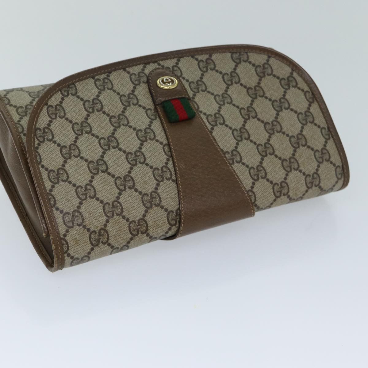 Gucci Beige Canvas Clutch Bag (Pre-Owned) Size ONE SIZE - 4 Thumbnail