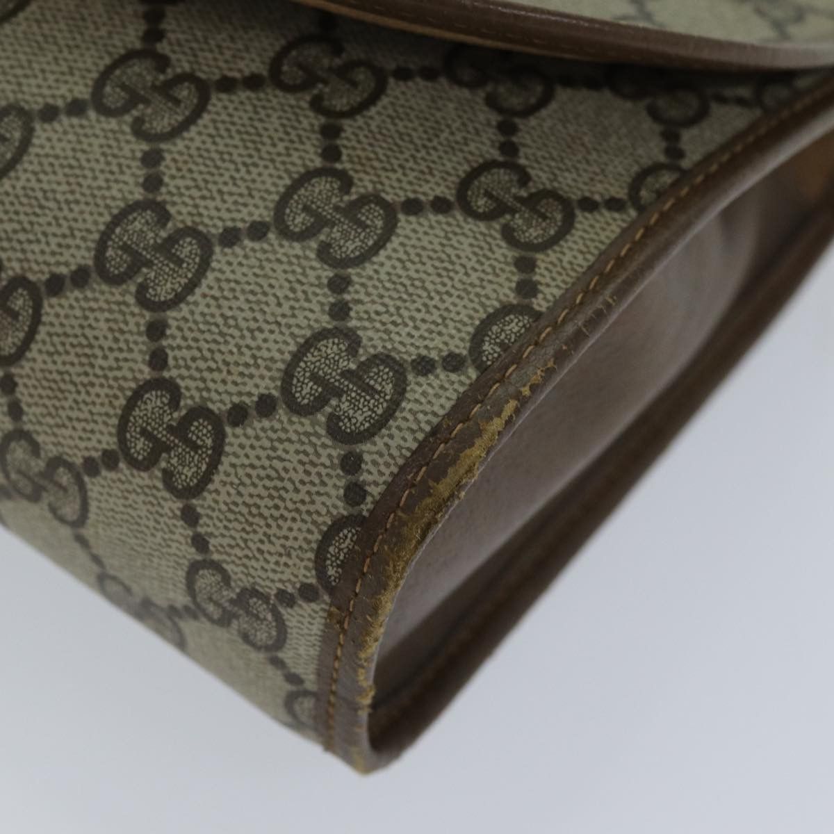 Gucci Beige Canvas Clutch Bag (Pre-Owned) Size ONE SIZE - 8 Thumbnail