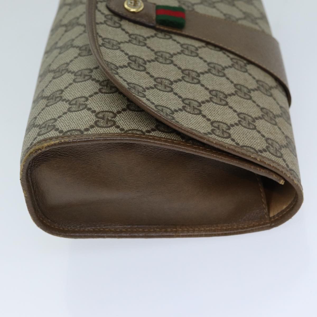 Gucci Beige Canvas Clutch Bag (Pre-Owned) Size ONE SIZE - 14 Thumbnail