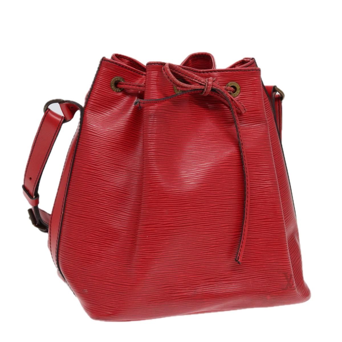 Louis Vuitton Noé Red Leather Shoulder Bag (Pre-Owned) Size ONE SIZE - 9 Thumbnail