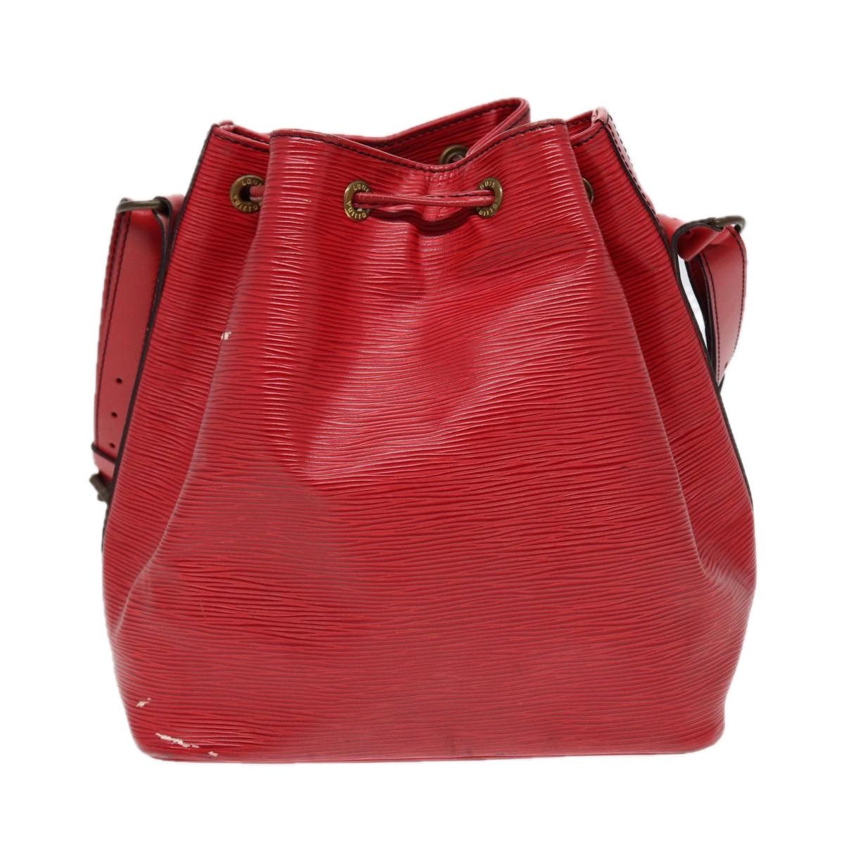 Louis Vuitton Noé Red Leather Shoulder Bag (Pre-Owned) Size ONE SIZE - 2 Thumbnail