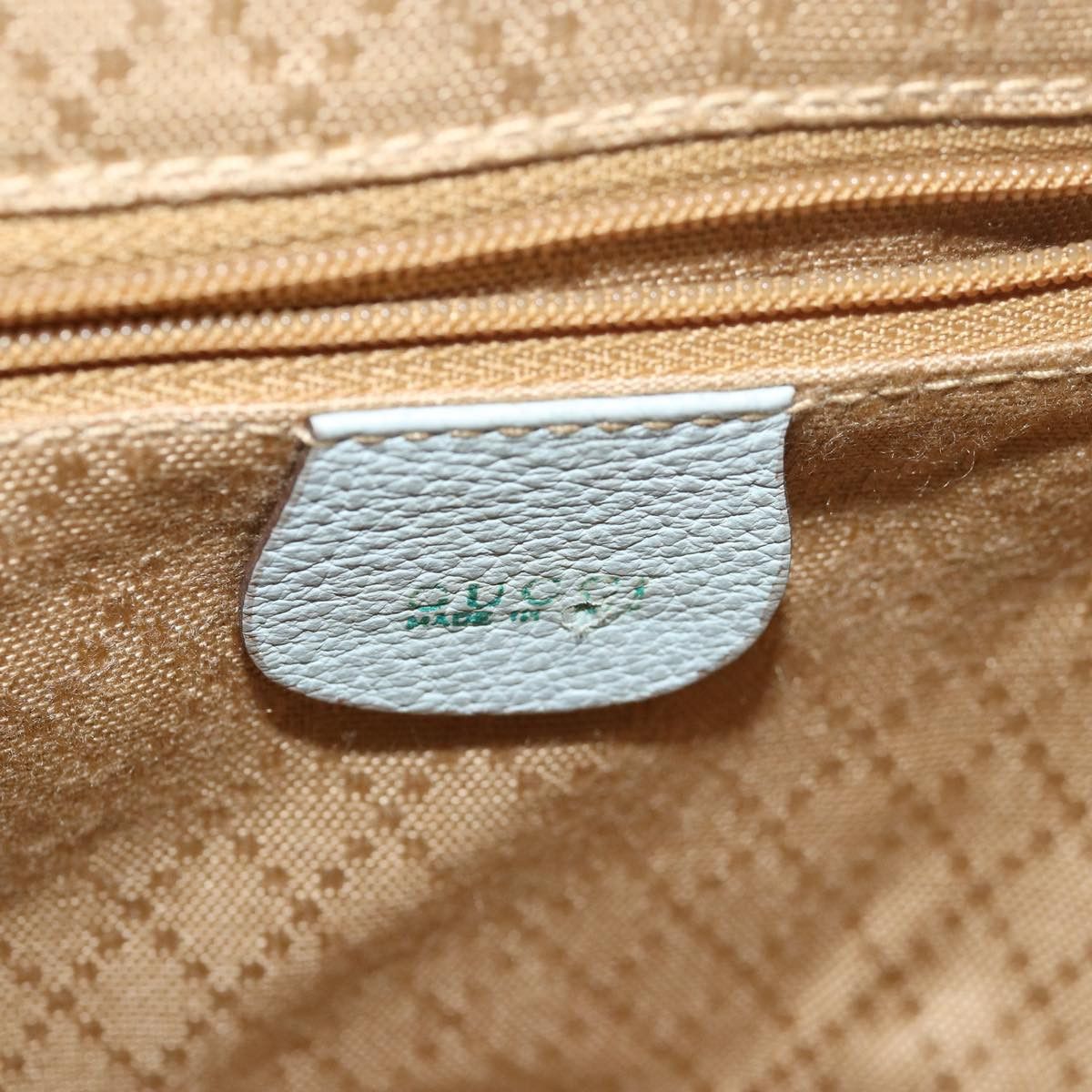 Gucci Bamboo Blue Suede Backpack Bag (Pre-Owned) Size ONE SIZE - 8 Thumbnail