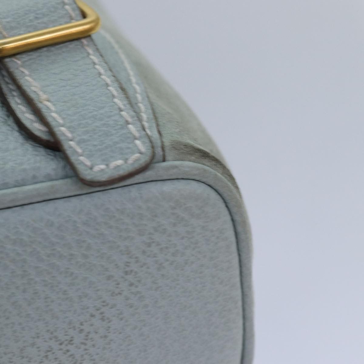 Gucci Bamboo Blue Suede Backpack Bag (Pre-Owned) Size ONE SIZE - 19 Thumbnail