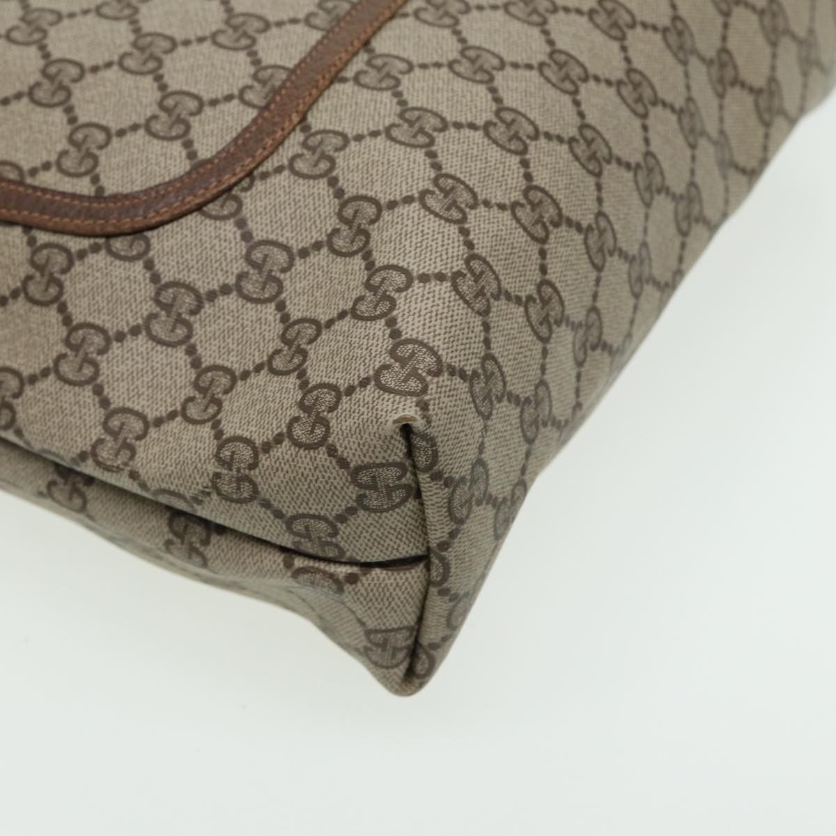 Gucci Gg Canvas Beige Canvas Tote Bag (Pre-Owned) Size ONE SIZE - 13 Thumbnail