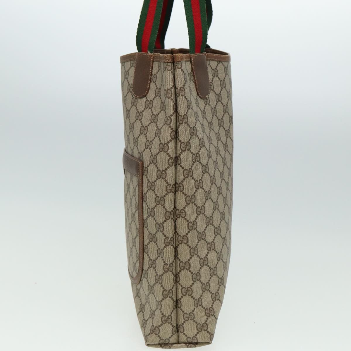 Gucci Gg Canvas Beige Canvas Tote Bag (Pre-Owned) Size ONE SIZE - 9 Thumbnail