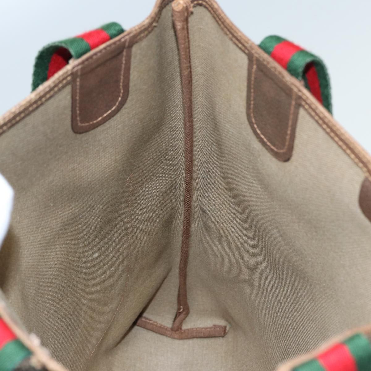 Gucci Gg Canvas Beige Canvas Tote Bag (Pre-Owned) Size ONE SIZE - 20 Thumbnail