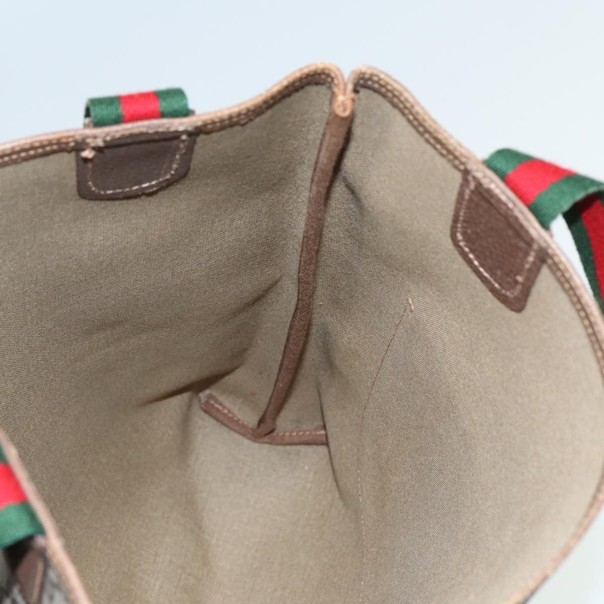 Gucci Gg Canvas Beige Canvas Tote Bag (Pre-Owned) Size ONE SIZE - 19 Thumbnail