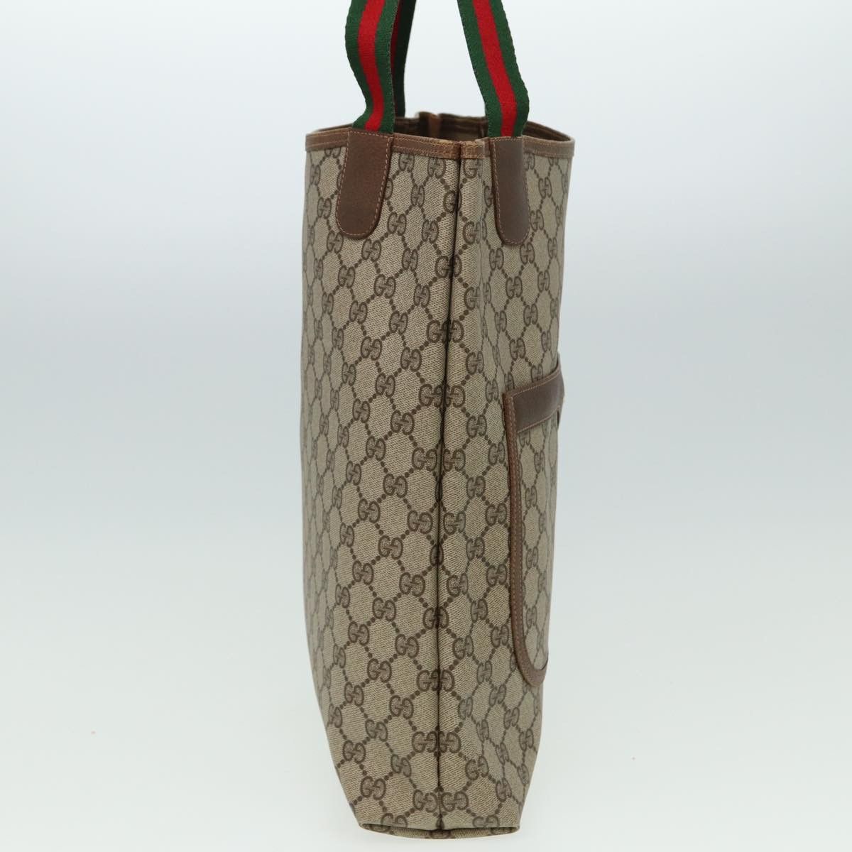 Gucci Gg Canvas Beige Canvas Tote Bag (Pre-Owned) Size ONE SIZE - 10 Thumbnail