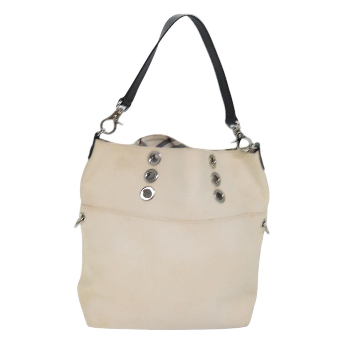 Burberry Blue Label Beige Canvas Shoulder Bag (Pre-Owned) Size ONE SIZE - 2 Thumbnail
