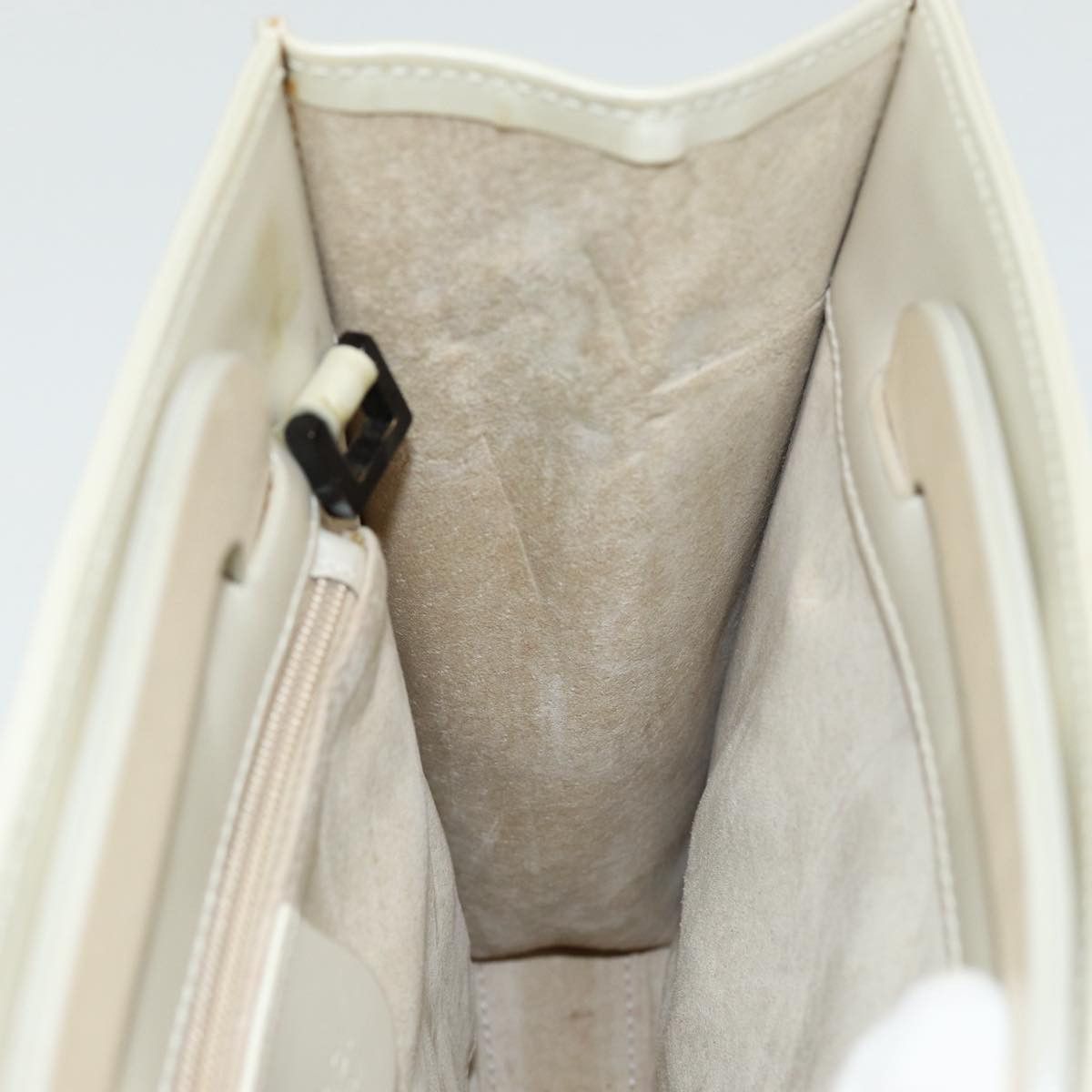 Gucci Jackie White Leather Handbag (Pre-Owned) Size ONE SIZE - 11 Thumbnail