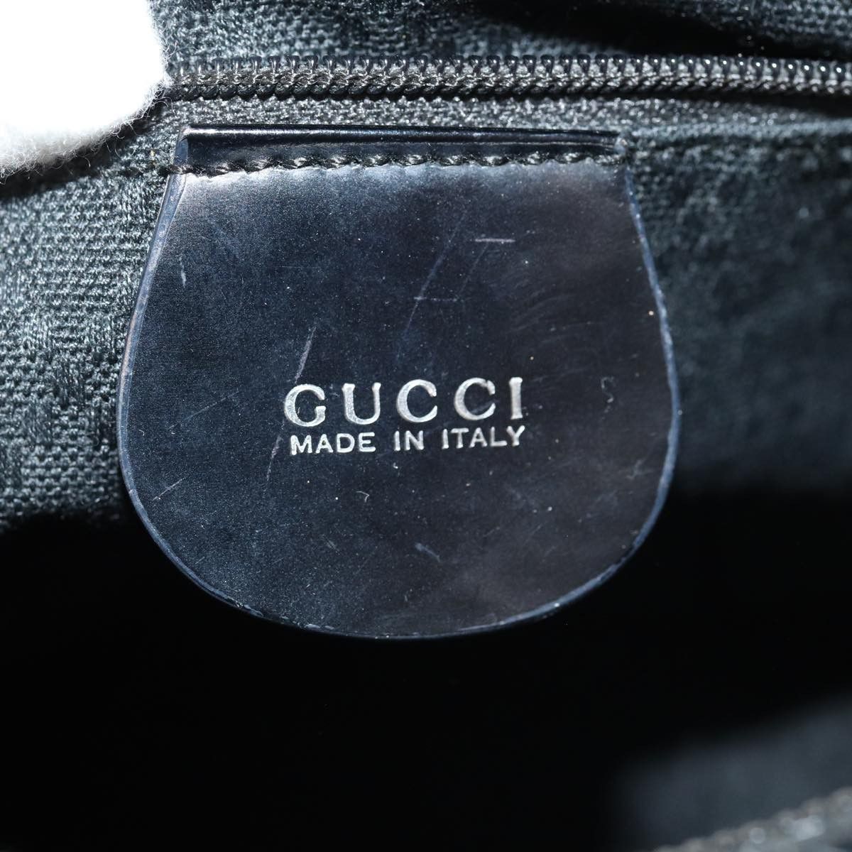 Gucci Bamboo Black Synthetic Shoulder Bag (Pre-Owned) Size ONE SIZE - 8 Thumbnail