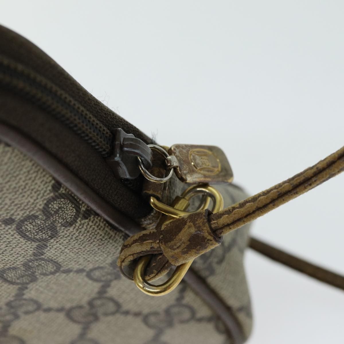 Gucci Gg Canvas Beige Canvas Shoulder Bag (Pre-Owned) Size ONE SIZE - 17 Thumbnail