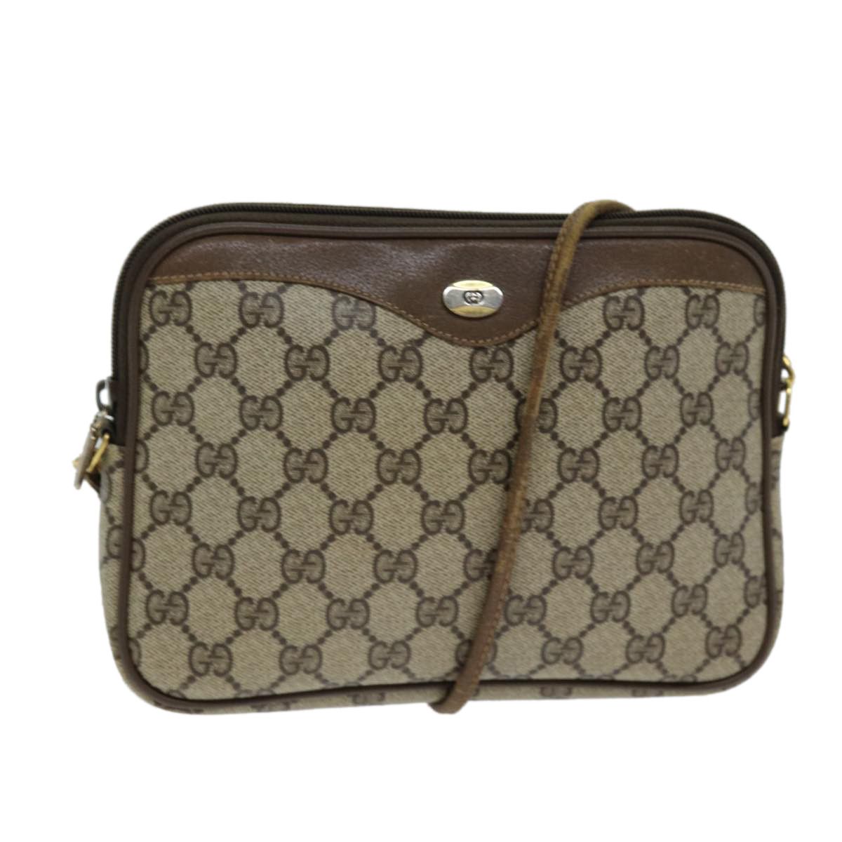 Gucci Gg Canvas Beige Canvas Shoulder Bag (Pre-Owned) Size ONE SIZE - 18 Thumbnail