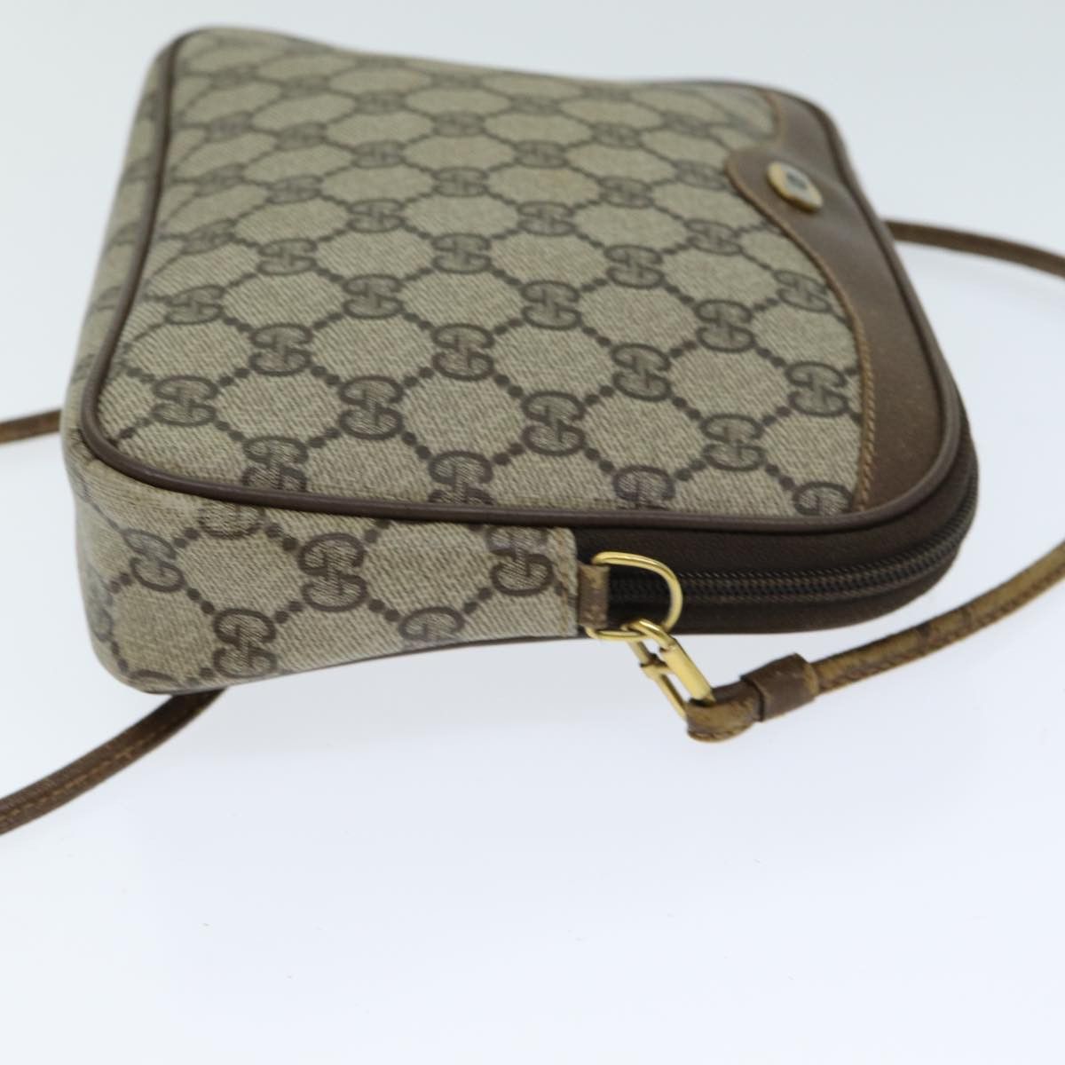 Gucci Gg Canvas Beige Canvas Shoulder Bag (Pre-Owned) Size ONE SIZE - 10 Thumbnail