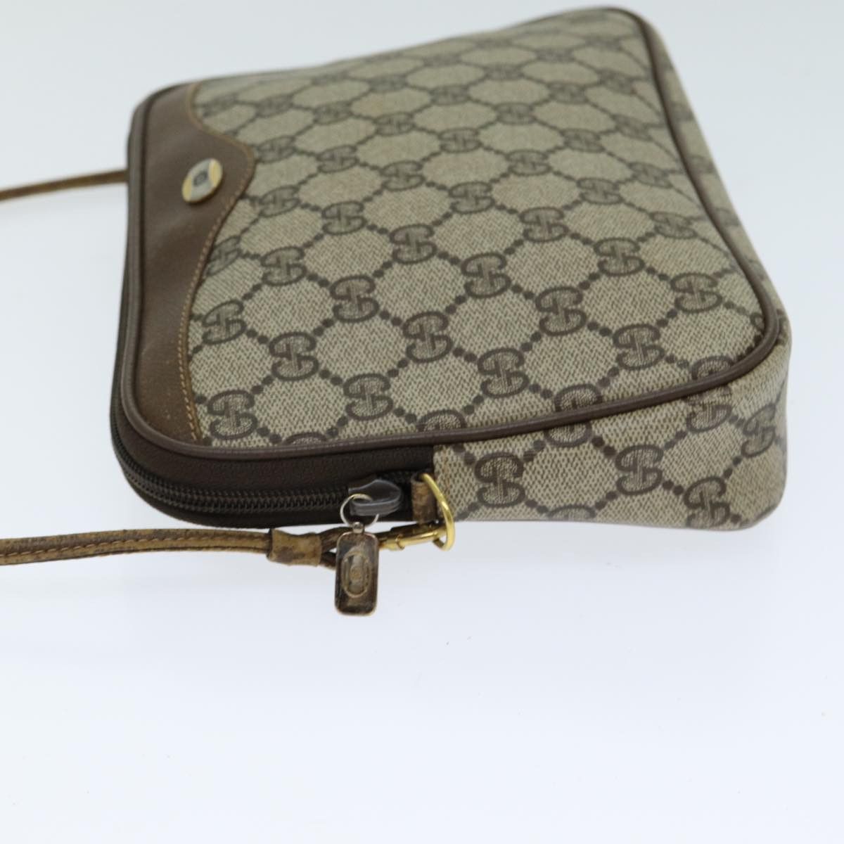 Gucci Gg Canvas Beige Canvas Shoulder Bag (Pre-Owned) Size ONE SIZE - 9 Thumbnail
