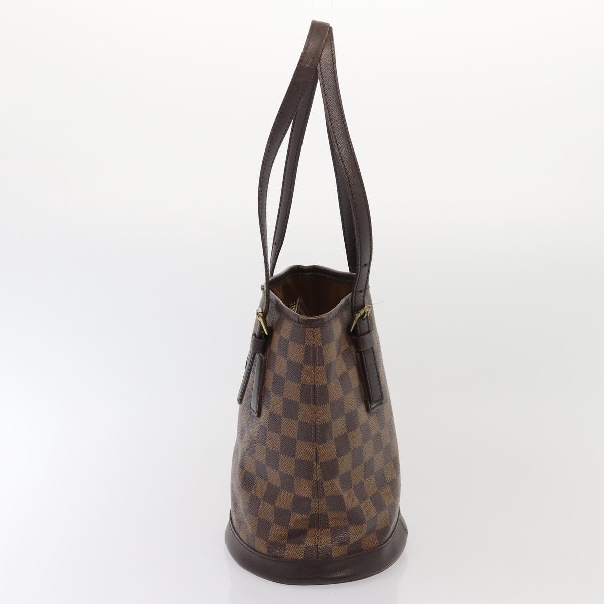Louis Vuitton Bucket Brown Canvas Shoulder Bag (Pre-Owned) Size ONE SIZE - 3 Thumbnail