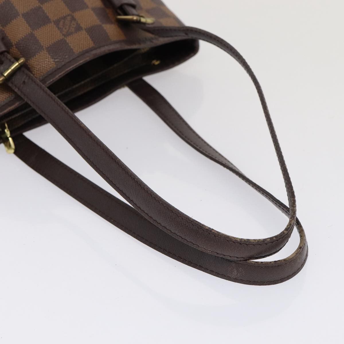Louis Vuitton Bucket Brown Canvas Shoulder Bag (Pre-Owned) Size ONE SIZE - 4 Thumbnail