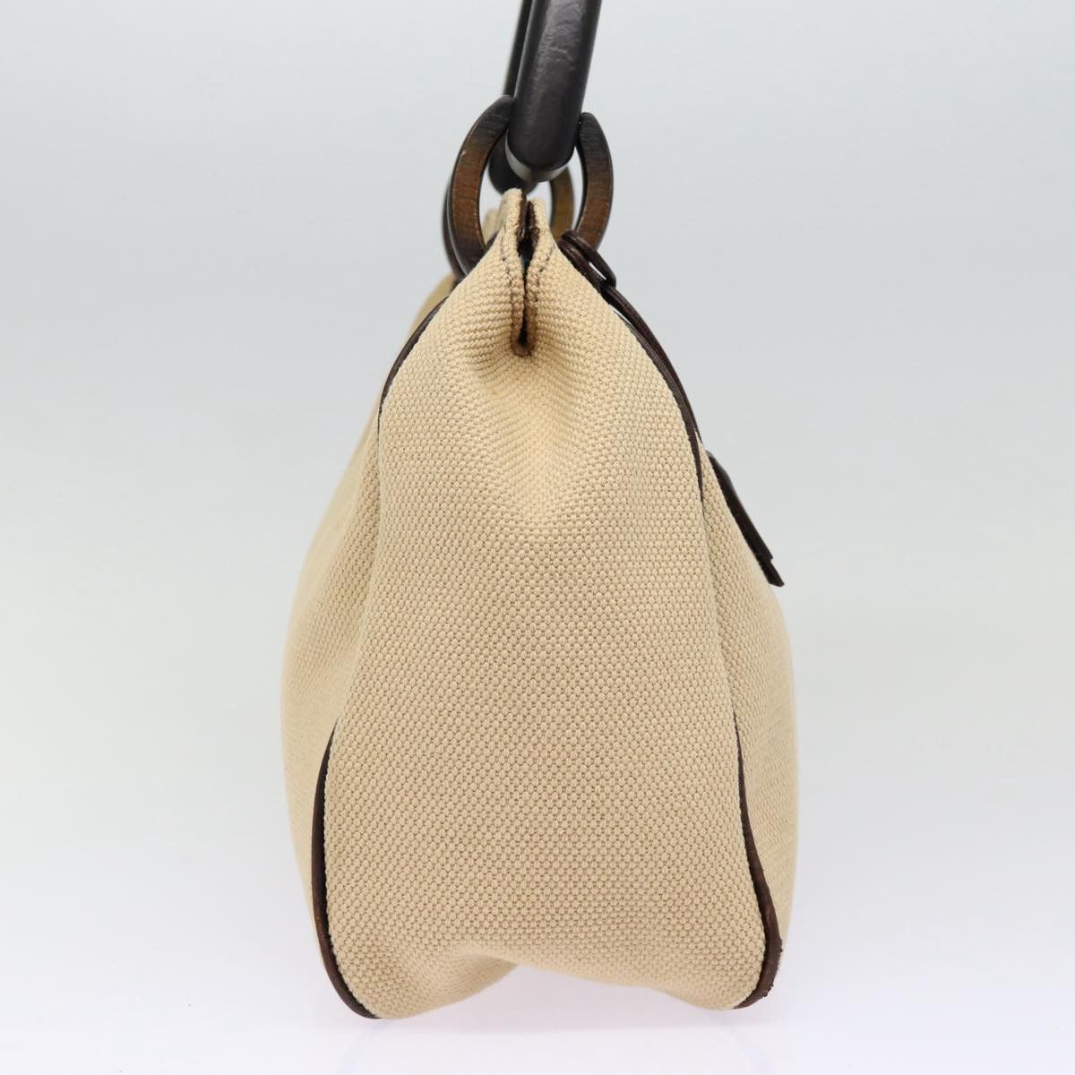 Gucci -- Beige Canvas Handbag (Pre-Owned) Size ONE SIZE - 3 Thumbnail