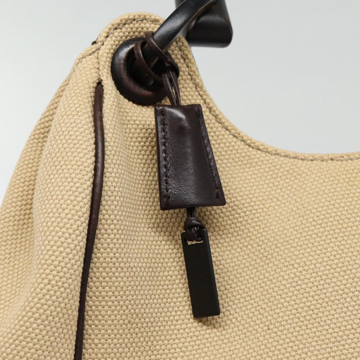 Gucci -- Beige Canvas Handbag (Pre-Owned) Size ONE SIZE - 16 Thumbnail