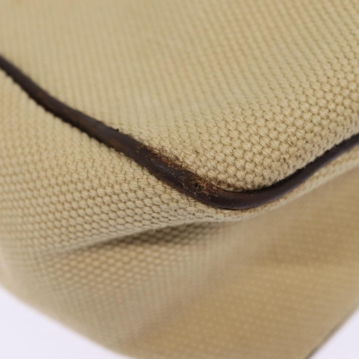 Gucci -- Beige Canvas Handbag (Pre-Owned) Size ONE SIZE - 19 Thumbnail
