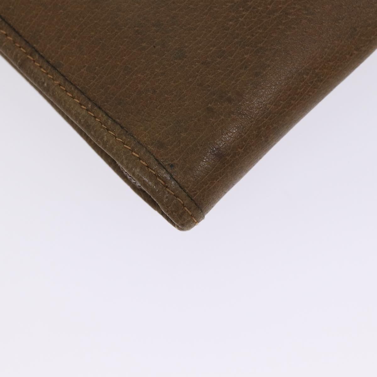 Gucci Document Bag Brown Leather Clutch Bag (Pre-Owned) Size ONE SIZE - 12 Thumbnail