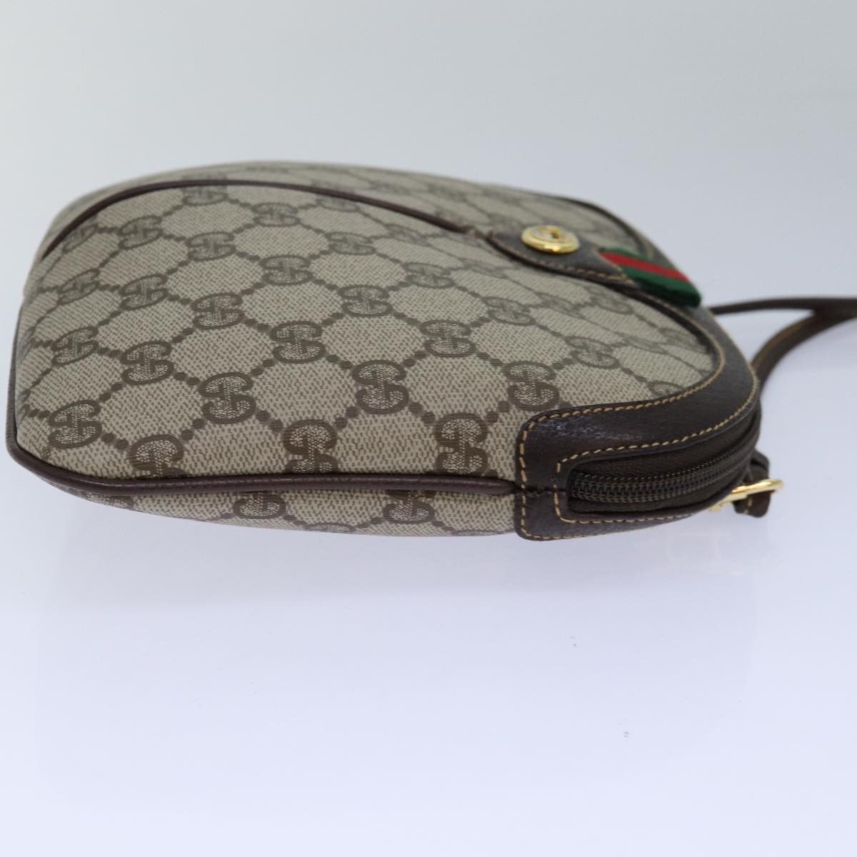 Gucci Ophidia Beige Canvas Shoulder Bag (Pre-Owned) Size ONE SIZE - 3 Thumbnail