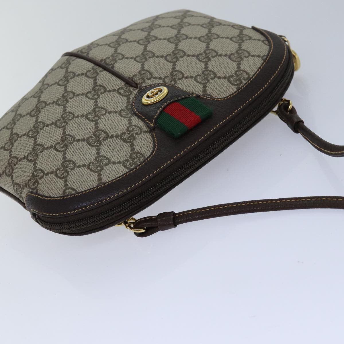 Gucci Ophidia Beige Canvas Shoulder Bag (Pre-Owned) Size ONE SIZE - 12 Thumbnail
