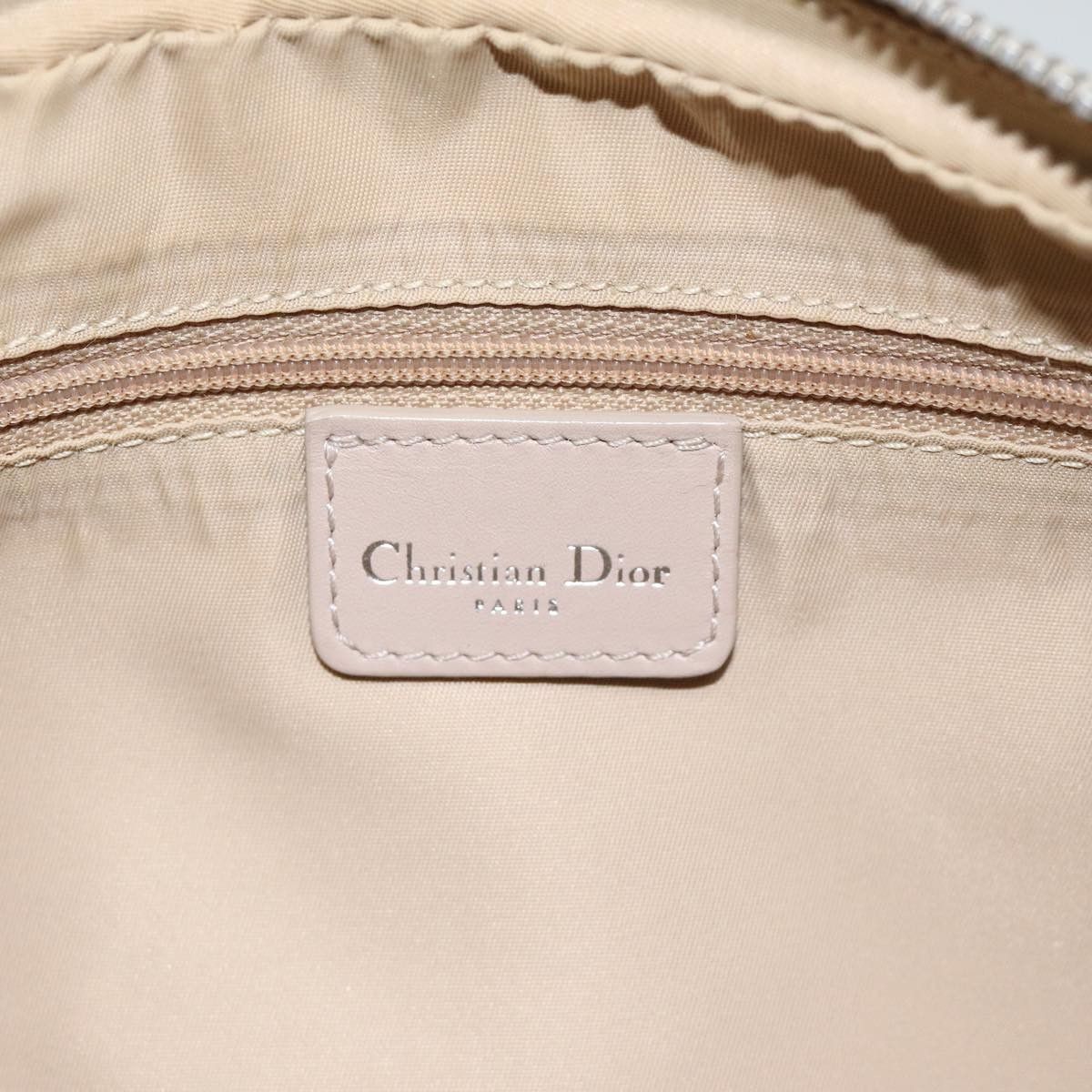 Dior Romantique Beige Canvas Handbag (Pre-Owned) Size ONE SIZE - 13 Thumbnail