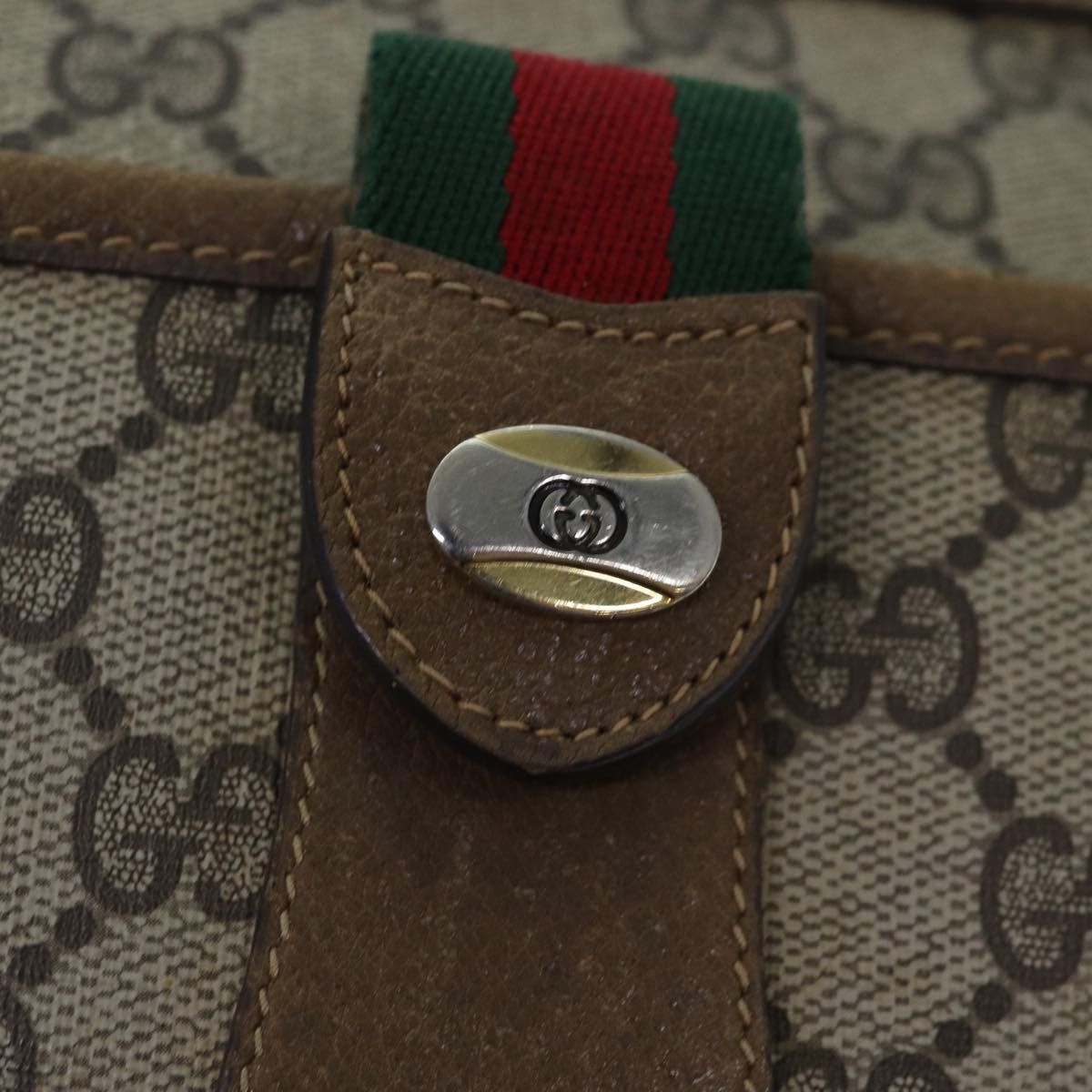 Gucci Ophidia Beige Canvas Shoulder Bag (Pre-Owned) Size ONE SIZE - 17 Thumbnail