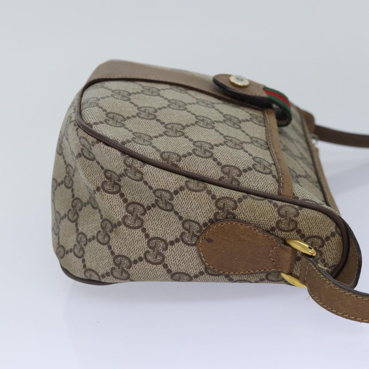 Gucci Ophidia Beige Canvas Shoulder Bag (Pre-Owned) Size ONE SIZE - 10 Thumbnail