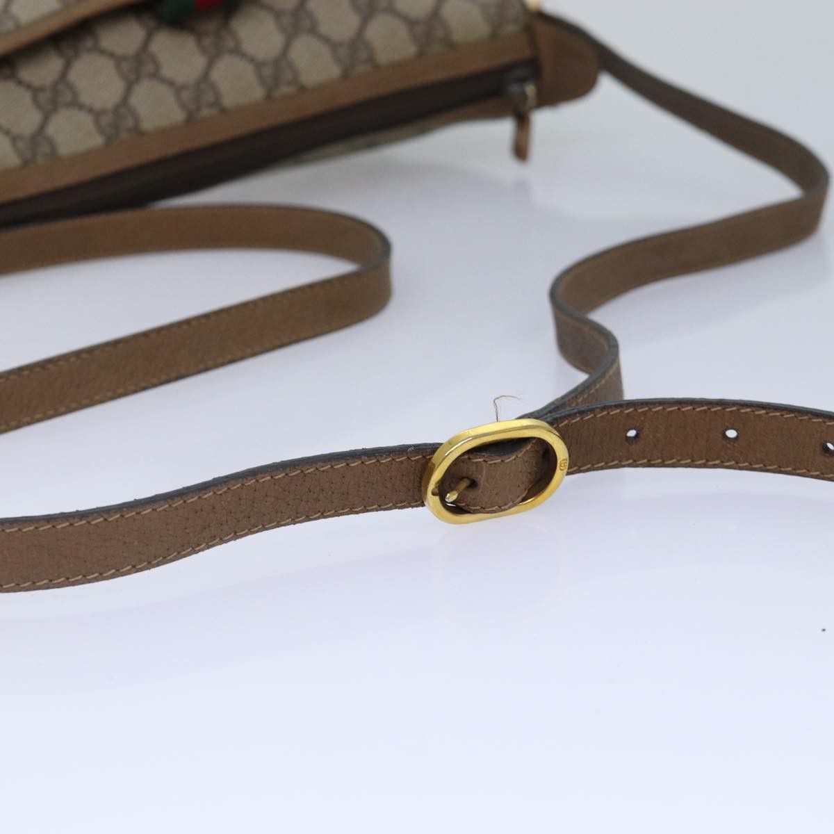 Gucci Ophidia Beige Canvas Shoulder Bag (Pre-Owned) Size ONE SIZE - 11 Thumbnail