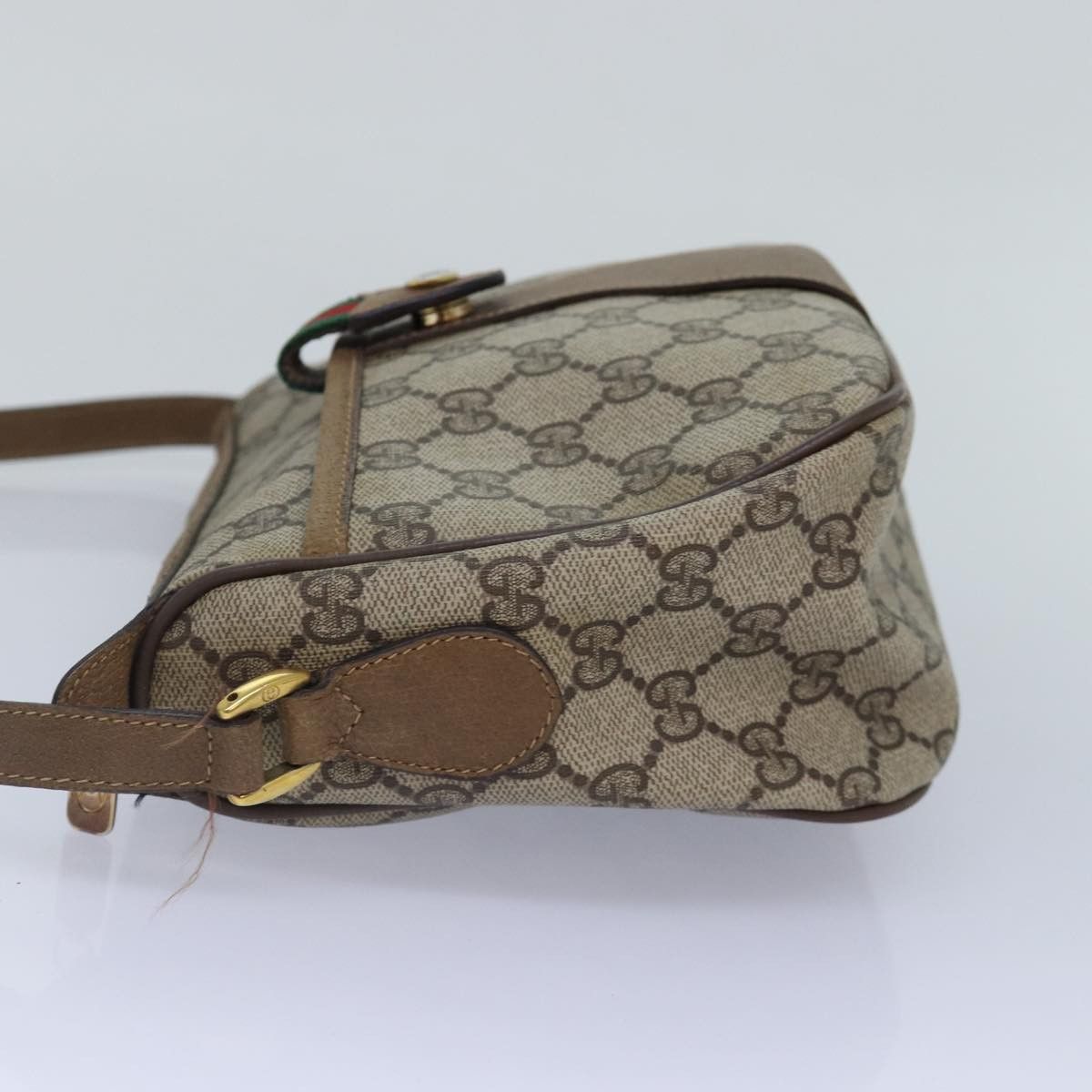 Gucci Ophidia Beige Canvas Shoulder Bag (Pre-Owned) Size ONE SIZE - 9 Thumbnail