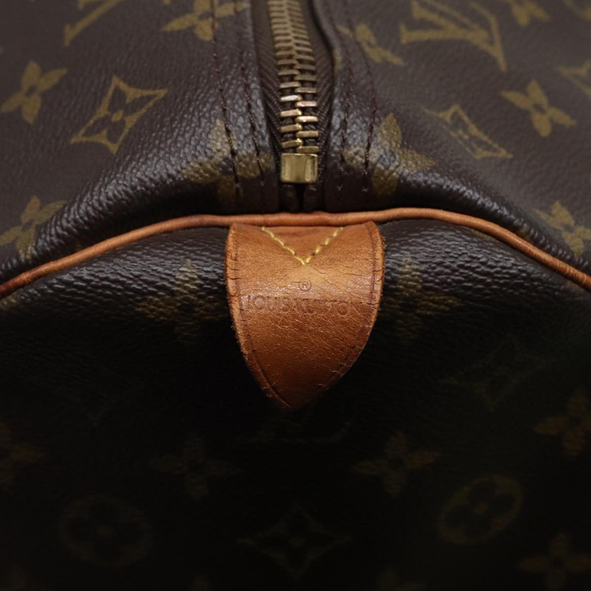 Louis Vuitton Keepall 60 Brown Canvas Travel Bag (Pre-Owned) Size ONE SIZE - 8 Thumbnail