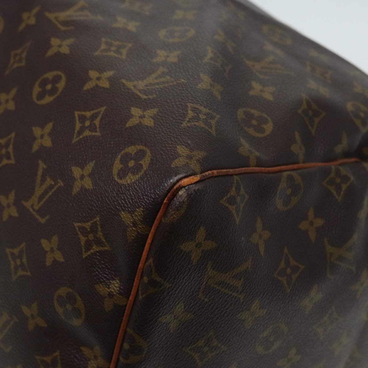 Louis Vuitton Keepall 60 Brown Canvas Travel Bag (Pre-Owned) Size ONE SIZE - 17 Thumbnail