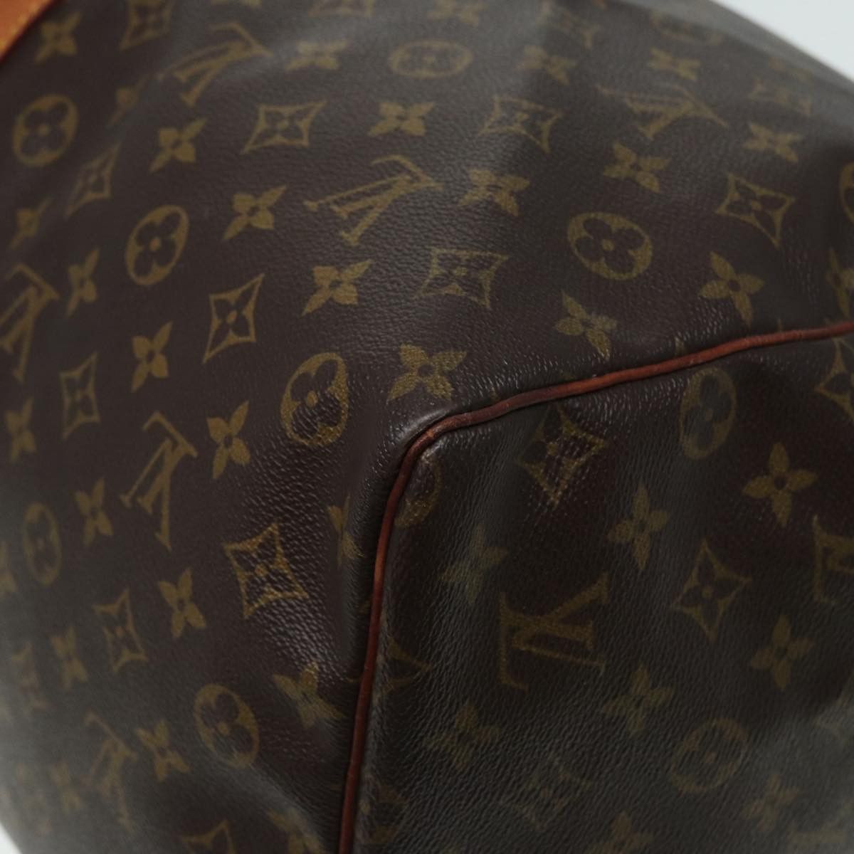 Louis Vuitton Keepall 60 Brown Canvas Travel Bag (Pre-Owned) Size ONE SIZE - 19 Thumbnail