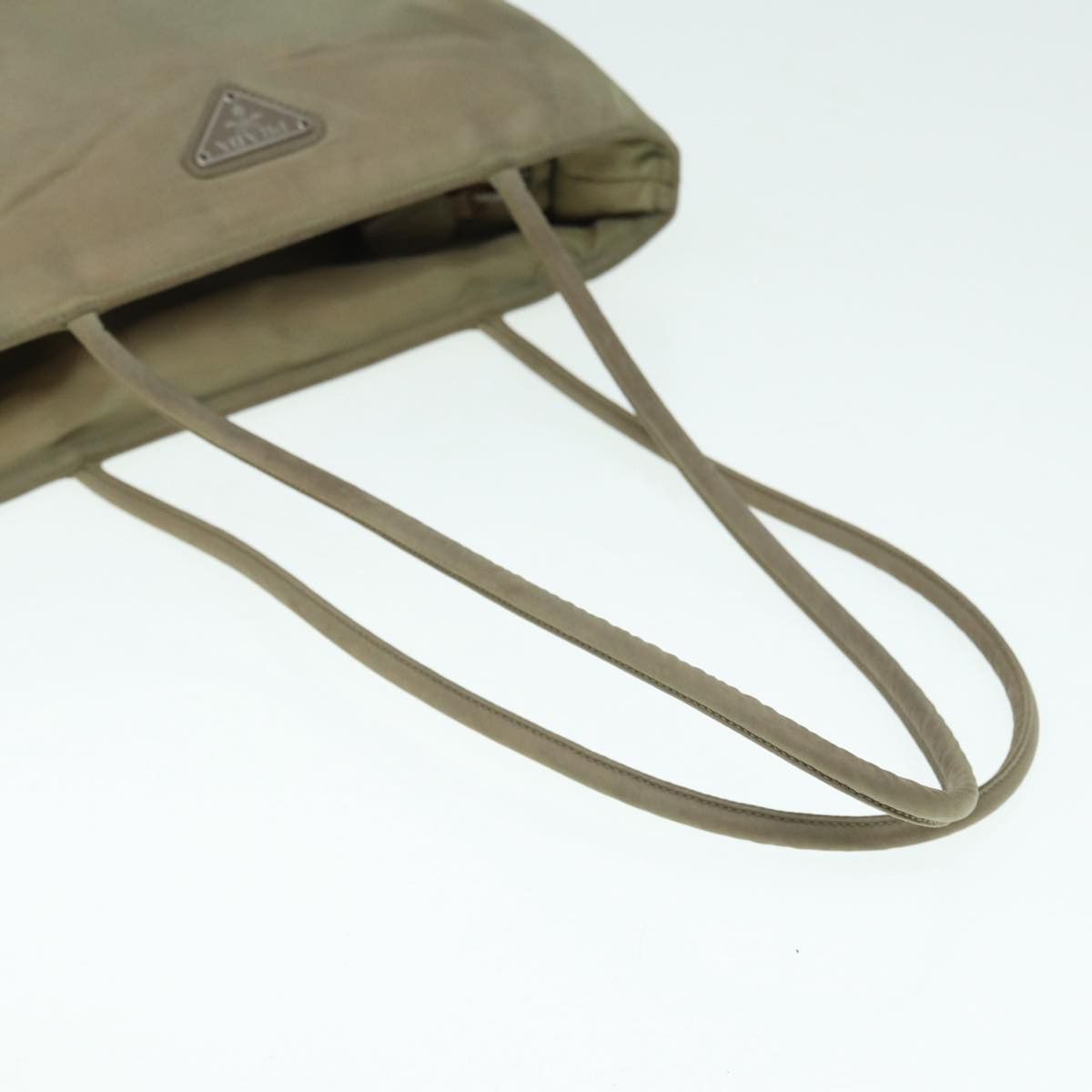 Prada Tessuto Beige Synthetic Tote Bag (Pre-Owned) Size ONE SIZE - 5 Thumbnail