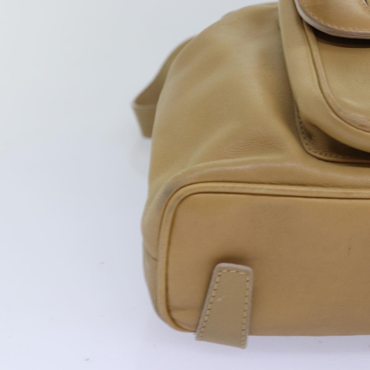 Gucci Bamboo Beige Leather Backpack Bag (Pre-Owned) Size ONE SIZE - 15 Thumbnail