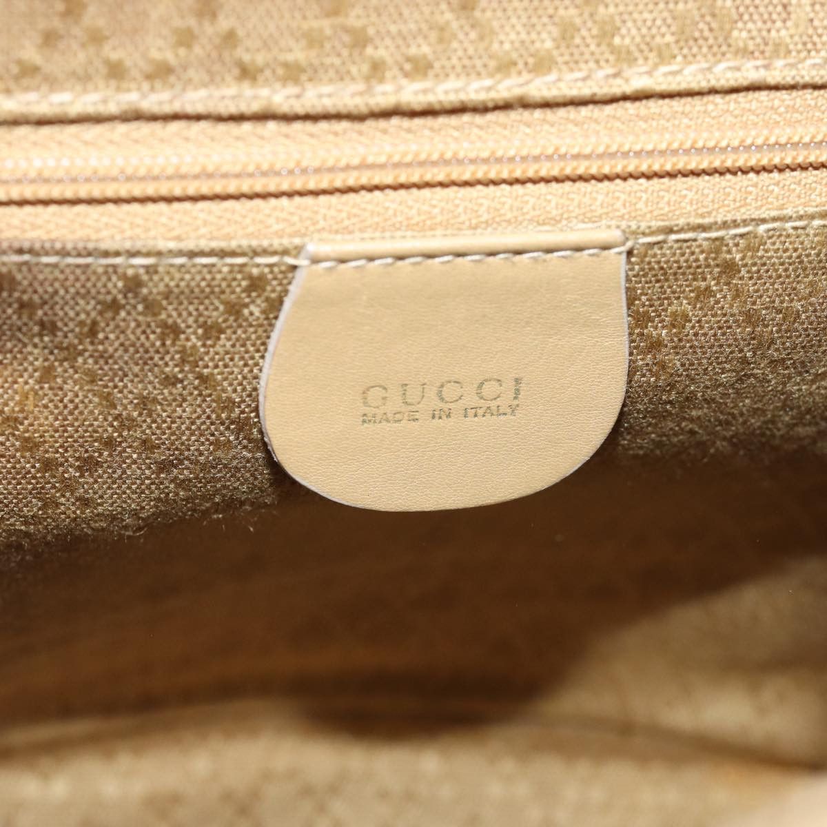 Gucci Bamboo Beige Leather Backpack Bag (Pre-Owned) Size ONE SIZE - 19 Thumbnail