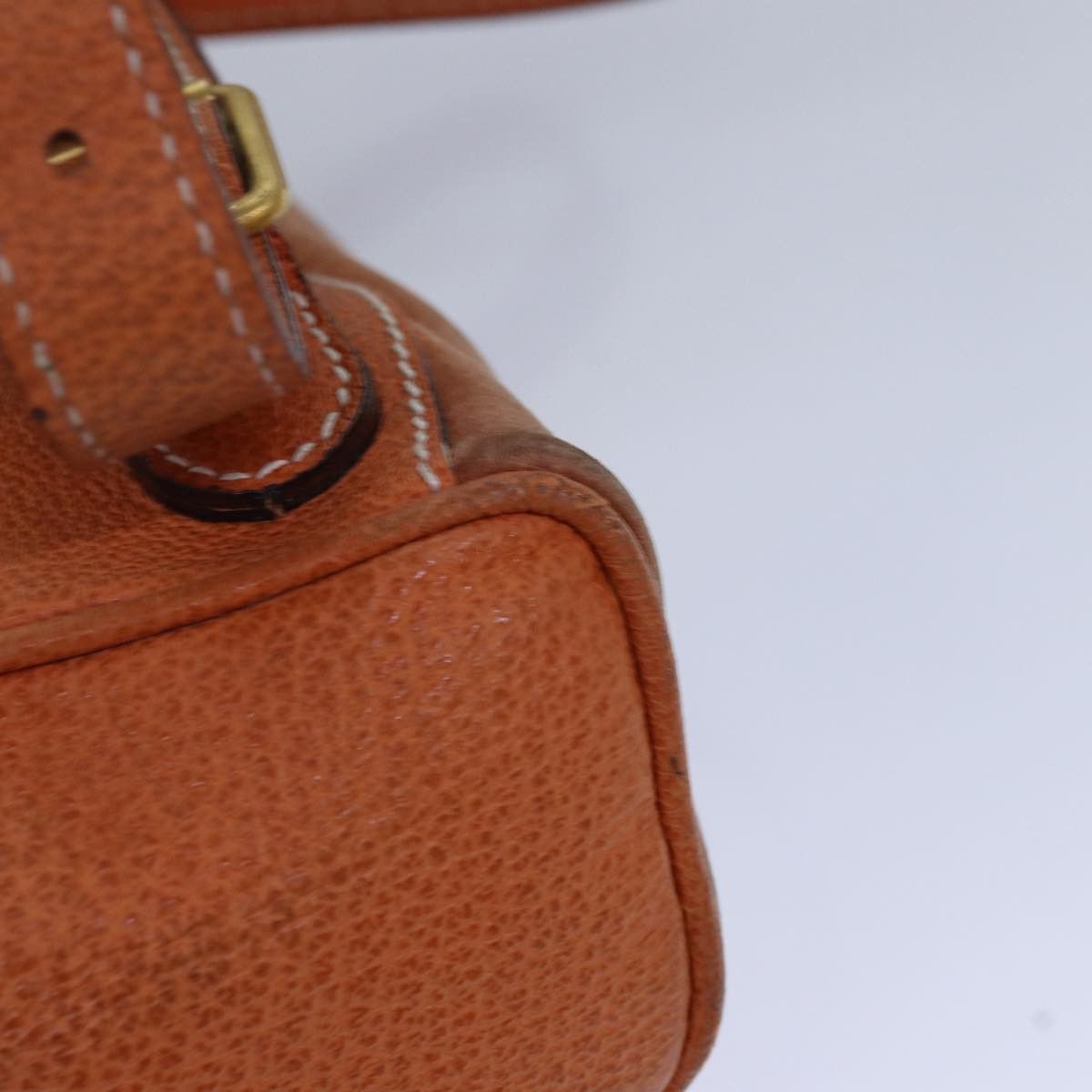 Gucci Bamboo Orange Suede Backpack Bag (Pre-Owned) Size ONE SIZE - 19 Thumbnail