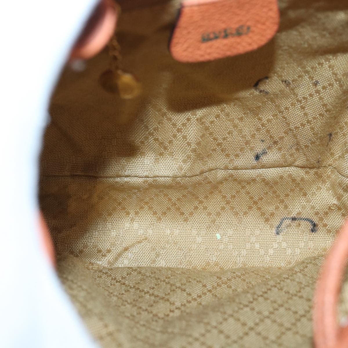 Gucci Bamboo Orange Suede Backpack Bag (Pre-Owned) Size ONE SIZE - 20 Thumbnail