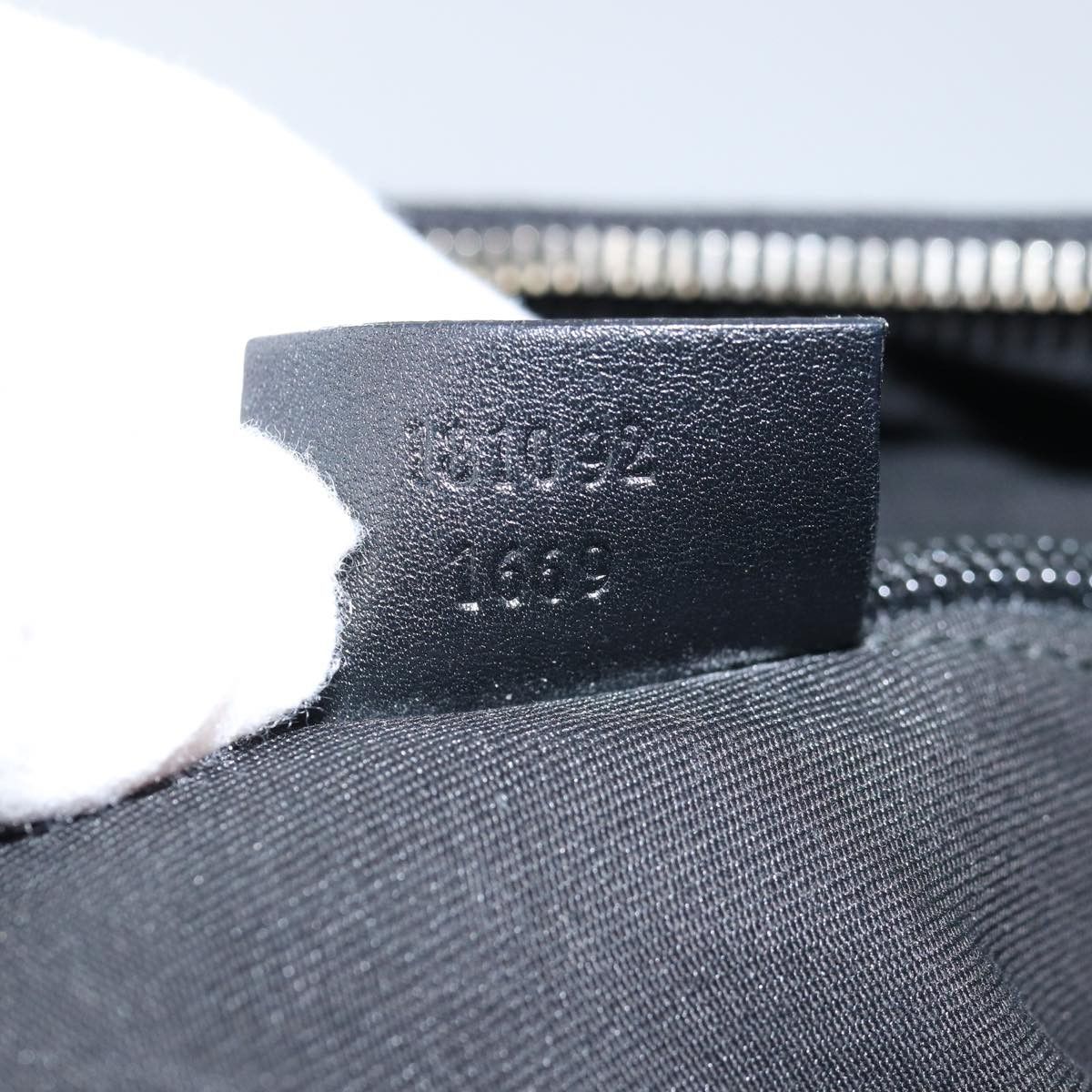 Gucci Gg Crystal Black Canvas Shoulder Bag (Pre-Owned) Size ONE SIZE - 6 Thumbnail